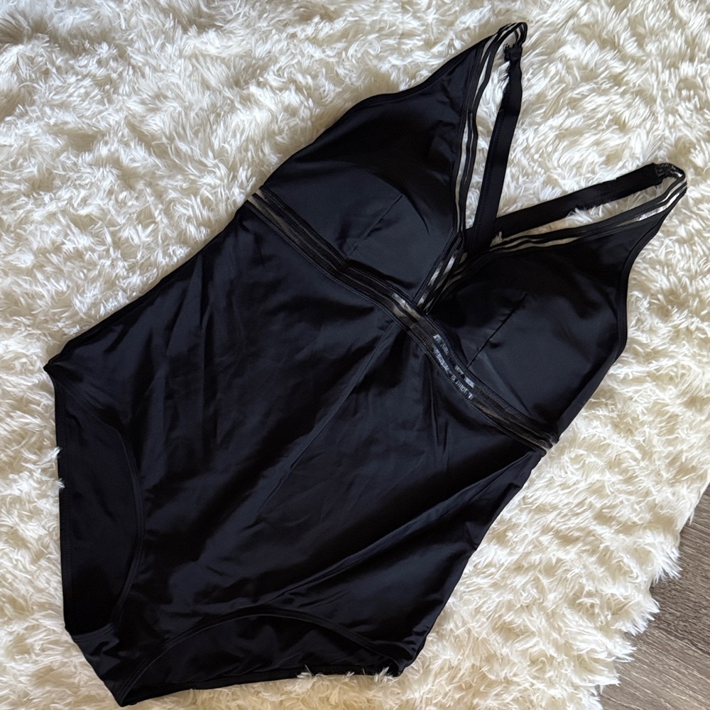 Torrid Black One-Piece Swimsuit